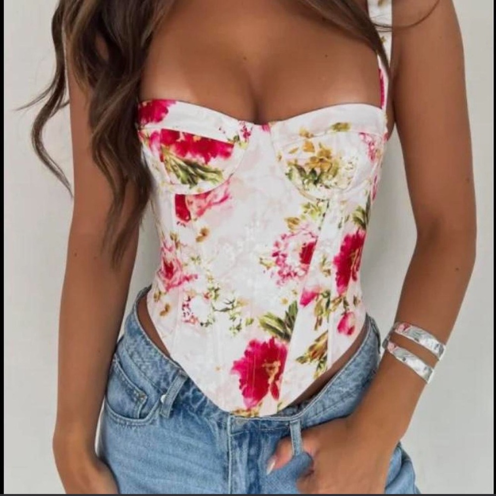 WF Floral Corset